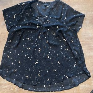 Torrid Size 1 Celestial Harper Blouse